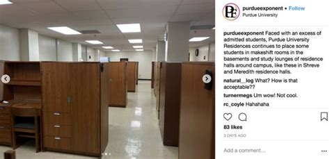 People Are Horrified By These Images Of Temp Dorms At Purdue University. The School Says It's ...