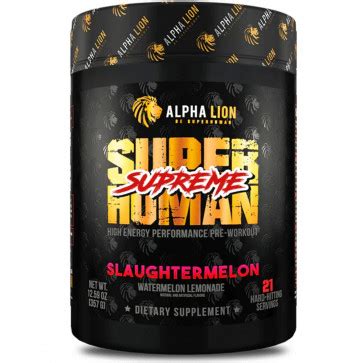 Alpha Lion Superhuman Supreme SlaughterMelon 21 Servings