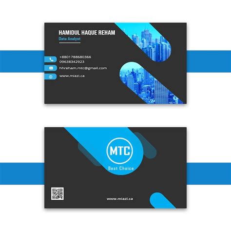 Premium PSD | Modern Business Card Design