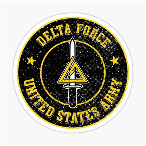 "DELTA FORCE / UNITED STATES ARMY" Sticker for Sale by alt36 | Redbubble