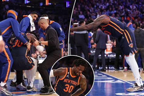 Julius Randle injury: Knicks forward's playoff status in doubt