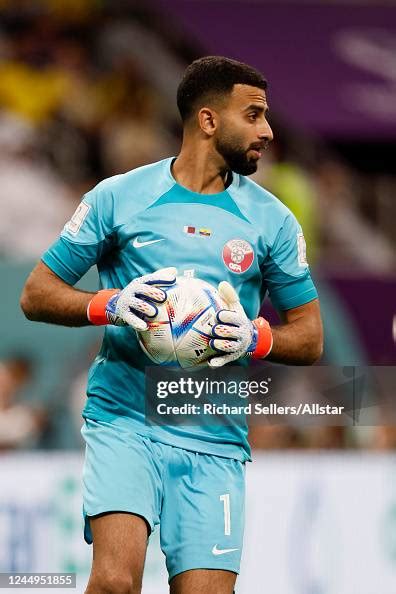 Saad Al-Sheeb of Qatar in action during the FIFA World Cup Qatar 2022 ...