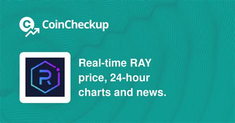 $5.73 - Raydium Price Today, Market Cap, RAY Price Chart - CoinCheckup