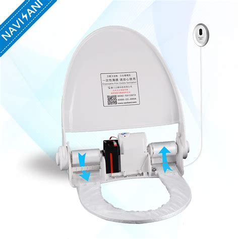 Hygienic Smart Heated Toilet Seat Cover For Public Restrooms Cleaning ...