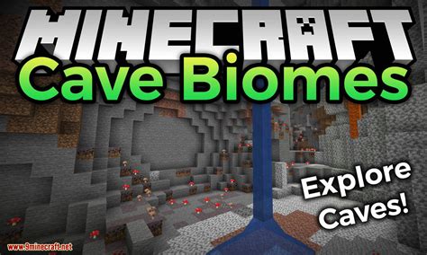 Cave Biomes Mod 1.17.1, 1.16.5 (Exploring Cave More Fun) - Mc-Mod.Net