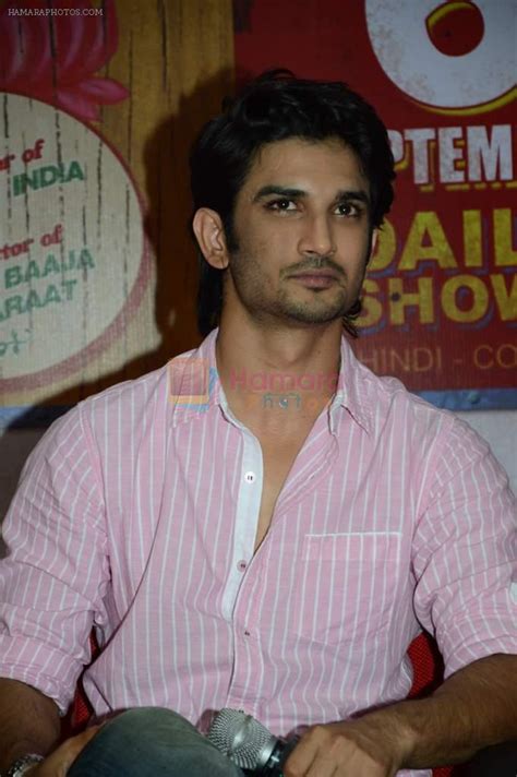 Sushant Singh Rajput at the Song Launch Gulabi from the film Shuddh ...