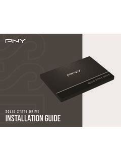 SSD Installation guide - PNY / ssd-installation-guide-pny.pdf / PDF4PRO