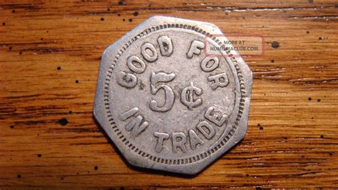 C. Sohre Good Thunder, Minnesota Mn 5¢ Trade Token General Store 1909 ...