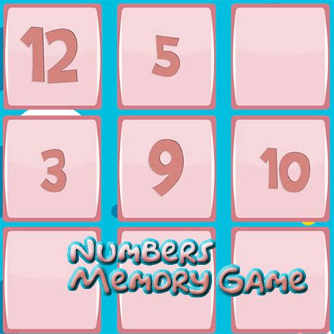 Memory Game With Numbers - Play Memory Game With Numbers Online for ...