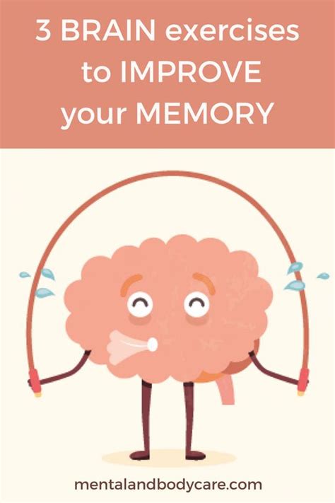 3 brain exercises to improve your memory - Mental & Body Care | Brain exercise, Improve memory ...