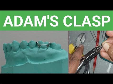 Adams clasp | Clasp | Adams clasp fabrication | Adams | - YouTube