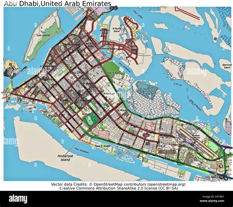 Abu Dhabi Location Map