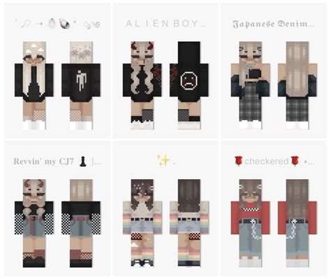 Aesthetic Minecraft Skins