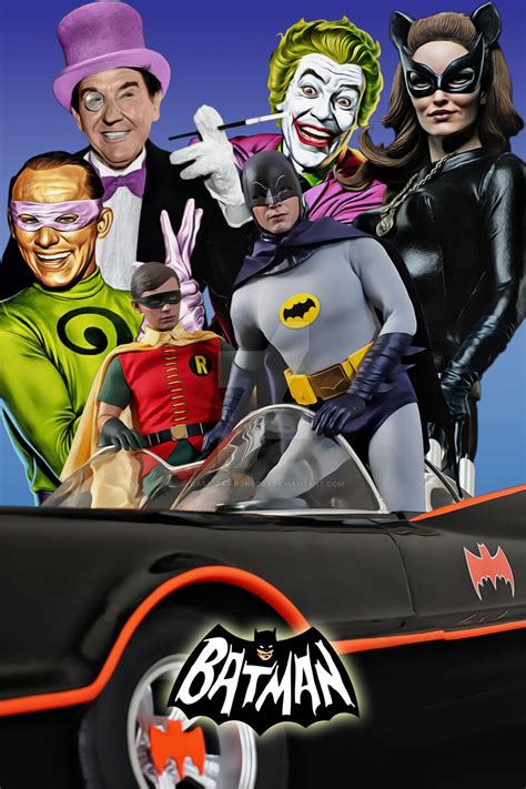 Batman 1966 Movie Poster by Casa-Das-Bonecas on DeviantArt