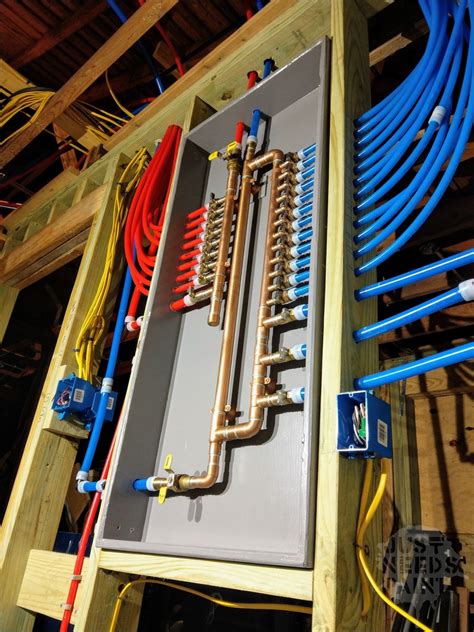 How to Design a PEX Water Manifold - Just Needs Paint