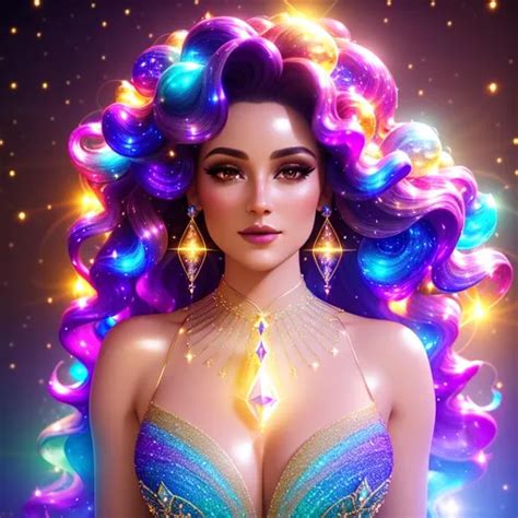 Beautiful ethereal being, magic glowing orbs, ((wear...