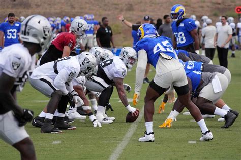 Las Vegas Raiders Josh McDaniels on Joint Practices With the Rams ...