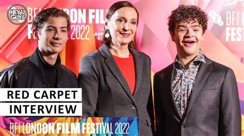 My Father's Dragon LFF Premiere Interviews - Jacob Tremblay, Gaten Matarazzo & more - HeyUGuys