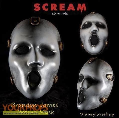 Scream Mask MTV Brandon James TV series prop 1:1 | #1790604738