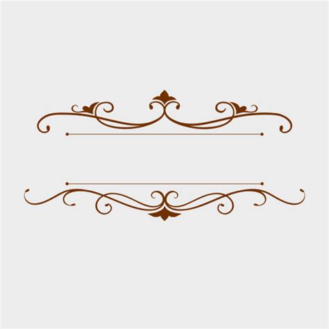 Decorative Text Label Vector | FreeVectors