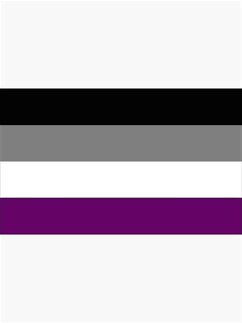 "Asexual Pride Flag" Poster by acanthic | Redbubble