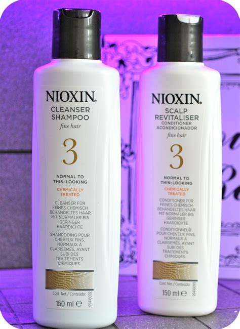 fleurlight: Nioxin Shampoo & Conditioner Review