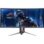 Best Buy: ASUS ROG Swift 34" IPS LED Curved QHD G-SYNC Monitor Armor titanium Plasma copper PG348Q0