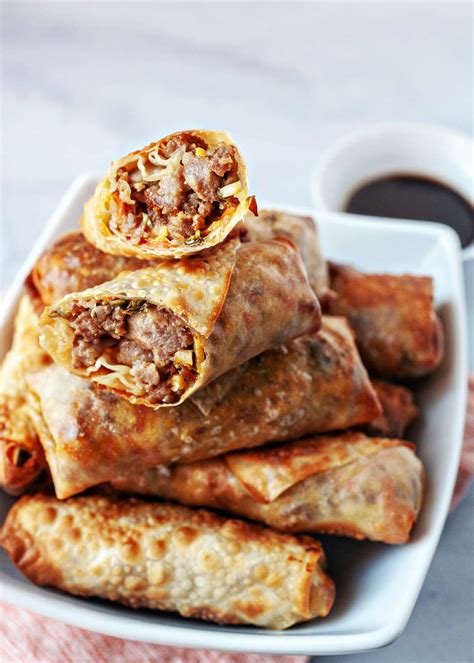 Air Fryer Chinese Egg Rolls Recipe