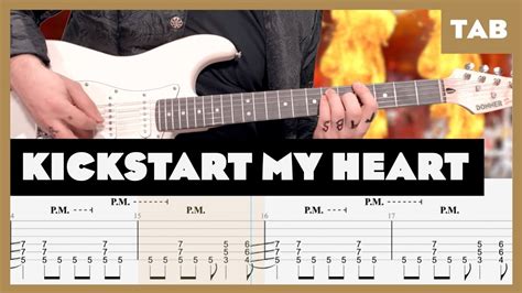 Kickstart My Heart Motley Crue Cover | Guitar Tab | Lesson | Tutorial ...