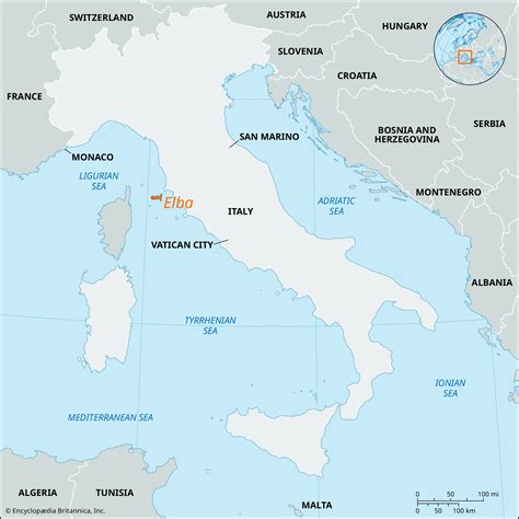 Elba Island Italy Map - Coriss Cherilynn