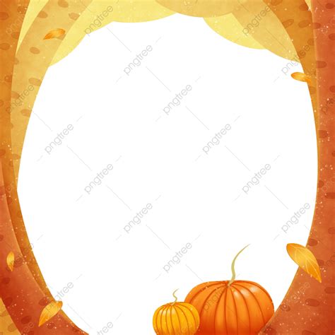 Harvest PNG Transparent, Yellow Harvest Border, Autumn Equinox, Solar ...