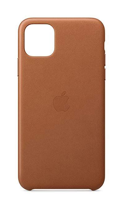 Apple iPhone 11 Pro Max Leather Case - Saddle Brown | Apple leather ...