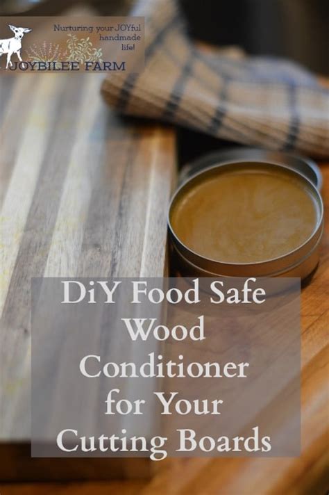 DIY Food Safe Wood Finish and Conditioner for Your Cutting Boards - How Can This