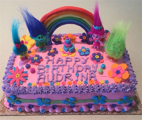 Trolls Party, Trolls Birthday Party, 6th Birthday Parties, Birthday Party Cake, Party Cakes, 2nd ...