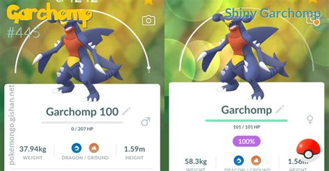 Shiny Garchomp - Pokemon Go