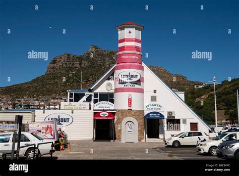 Restaurant at Hout Bay harbour, South Africa Stock Photo - Alamy