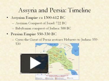 PPT – Assyria and Persia: Timeline PowerPoint presentation | free to ...