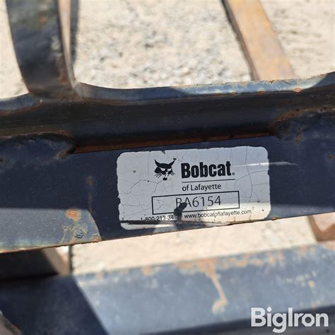 Bobcat Skid Steer Pallet Forks BigIron Auctions