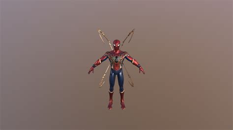 Iron-Spider_Blender - Download Free 3D model by maxhennessy (@maxhennessy8) [cd17093] - Sketchfab