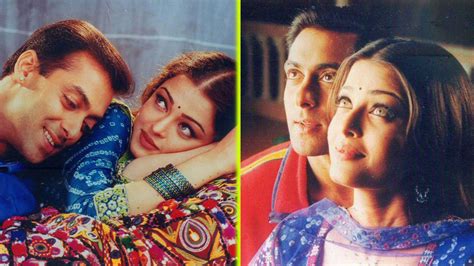 Salman Khan And Aishwarya Rai's Unseen Moments From Their Movie 'Hum ...