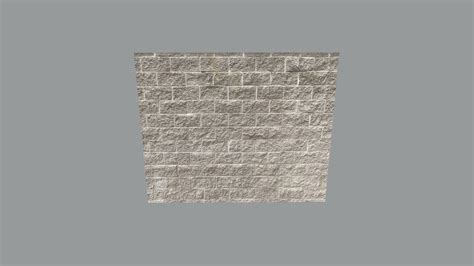 Splitface block wall texture - Download Free 3D model by Marc Sawyer ...