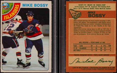 Mike Bossy Hockey Card 1978 O-Pee-Chee #115 | HockeyGods