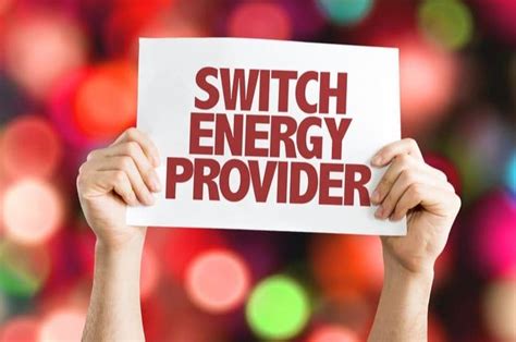 How to switch energy provider