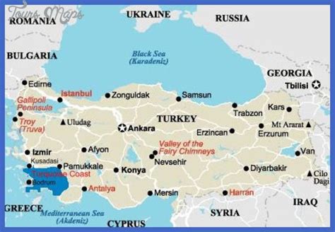 awesome Turkey Map Tourist Attractions | Turkey map, Turkey tourist, Bodrum turkey