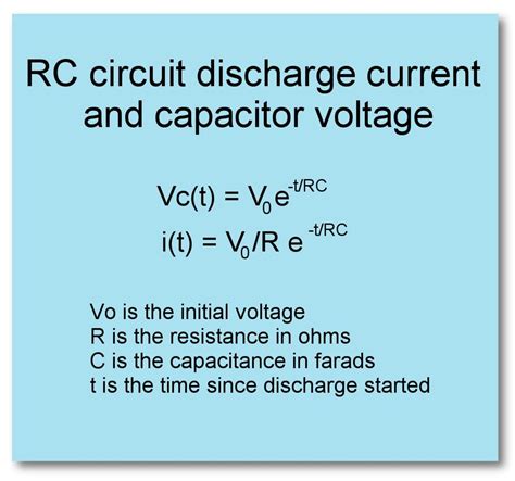 RC Circuit Formula Derivation Using Calculus - Owlcation