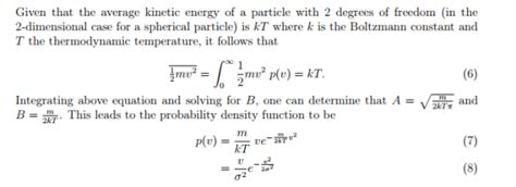 How to Derive 2 dimensional maxwell distribution? ( not 3D) - WizEdu