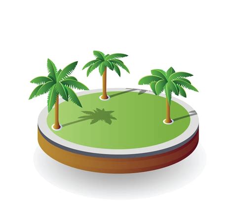 Premium Vector | Vector island