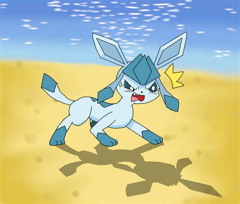 Glaceon is disgusted by ShyFlames01 on DeviantArt