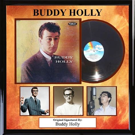 Buddy Holly "buddy Holly" Signed Album