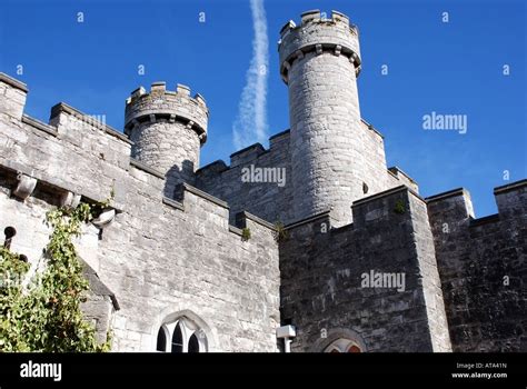 Bodelwyddan Castle North Wales Stock Photo - Alamy